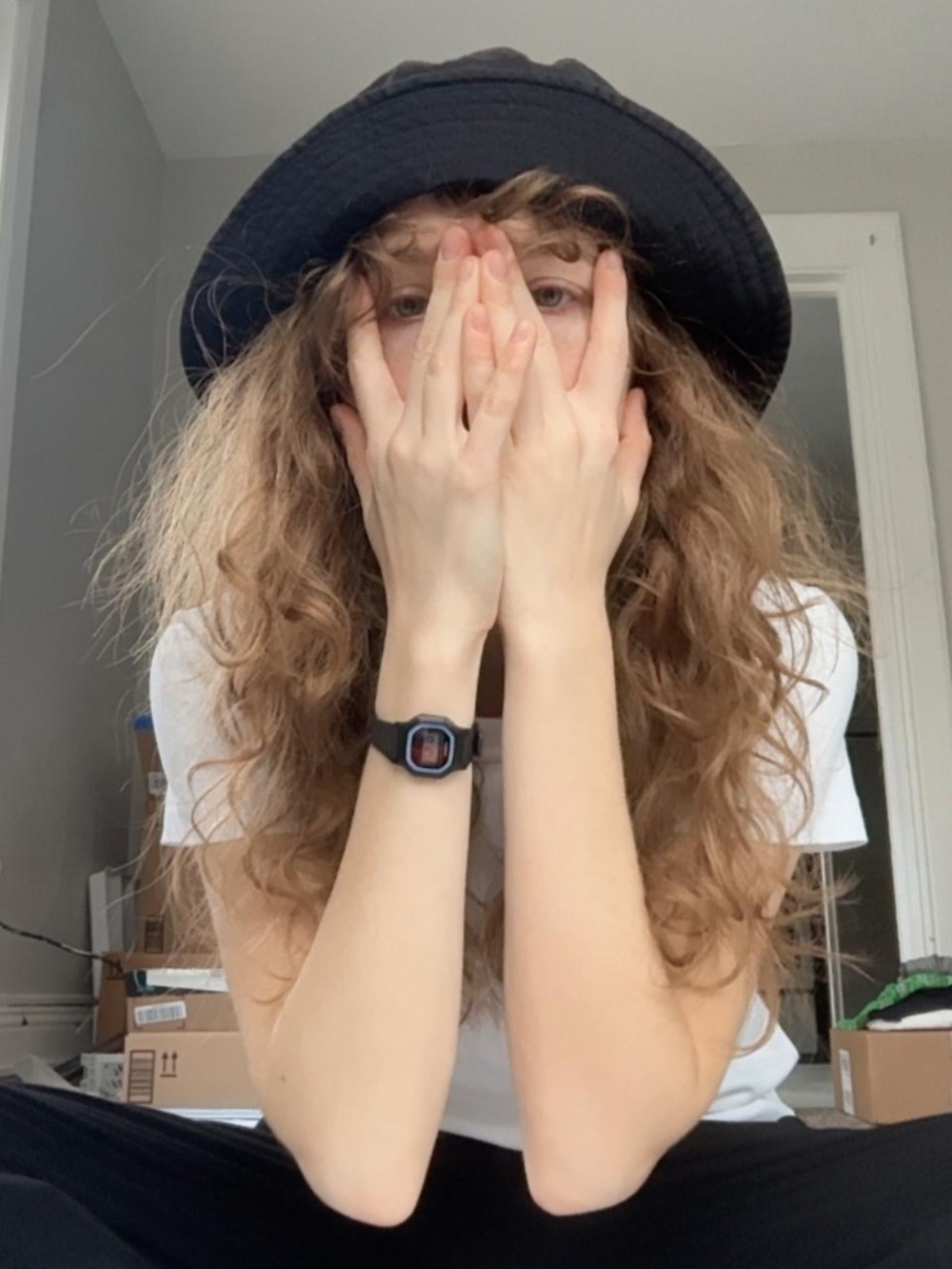 Black Bucket Hat — GarinHat x Garage Museum